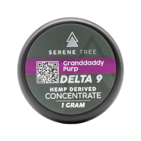 Serene Tree Delta-9 THC Concentrate - Granddaddy Purp