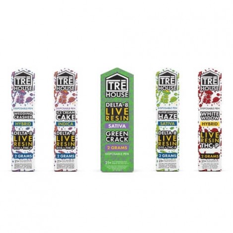 Tre House Live Resin 2g Disposable Vape