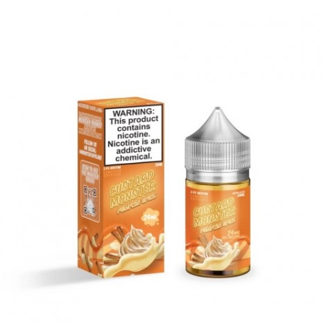 Custard Monster Salt E-Liquid - Pumpkin Spice