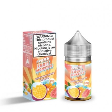 Frozen Fruit Monster Salt E-Liquid - Passionfruit Orange Guava