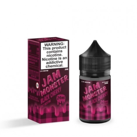 Jam Monster Salt E-Liquid - Black Cherry