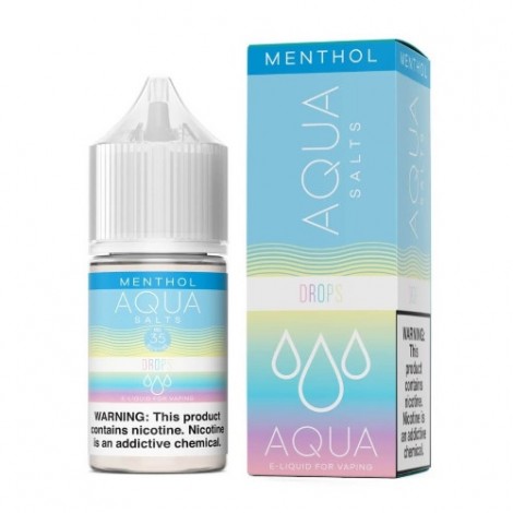 Aqua Salt E-Liquid - Drops Menthol