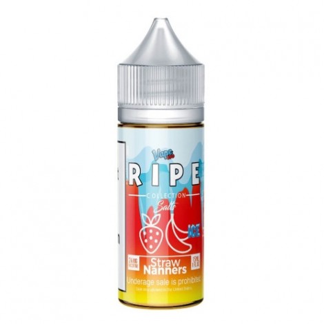 Ripe Collection Ice Salt E-Liquid - Straw Nanners