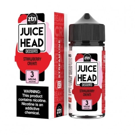 Juice Head Desserts E-Liquid - Strawberry Cream