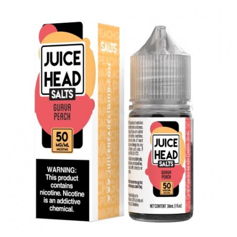 Juice Head Salt E-Liquid - Guava Peach