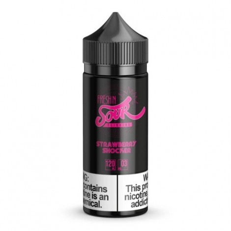 Fresh N Sour E-Liquid - Strawberry Shocker