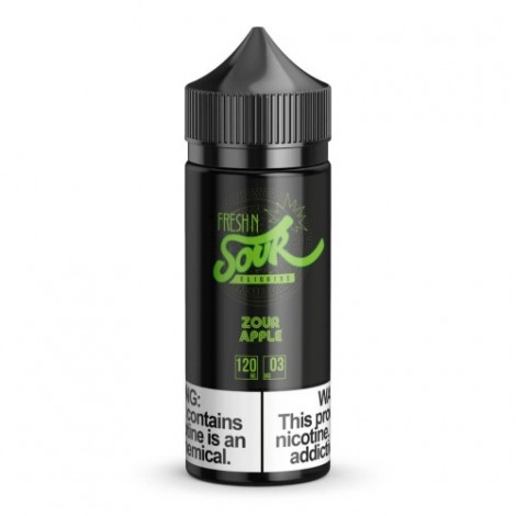 Fresh N Sour E-Liquid - Zour Apple