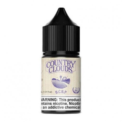 Country Clouds Salt E-Liquid - Blueberry Corn Bread Puddin'