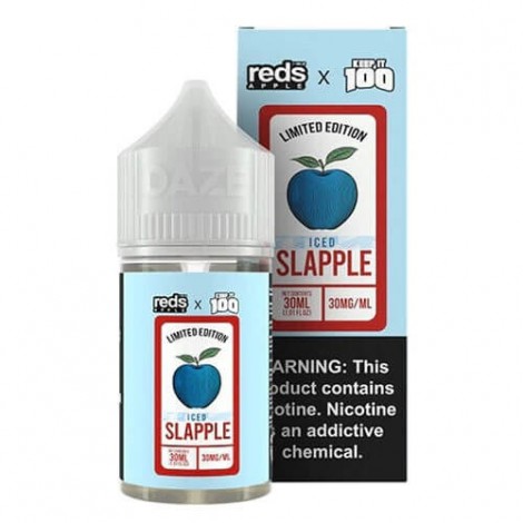 Reds x Keep It 100 Salt E-Liquid - Iced Slapple