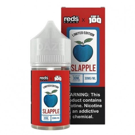 Reds x Keep It 100 Salt E-Liquid - Slapple