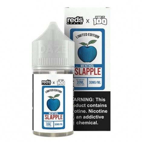 Reds x Keep It 100 Salt E-Liquid - Menthol Slapple